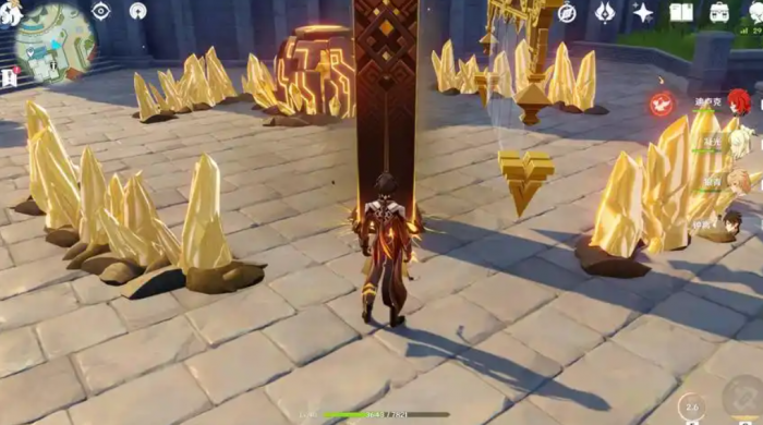 原神岩元素晶片怎么形成2