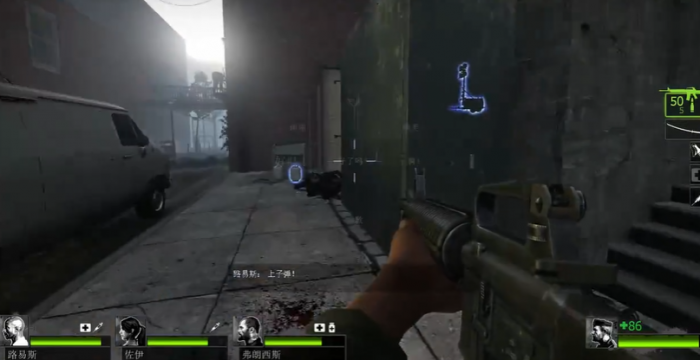 求生之路2牺牲吊桥怎么过1