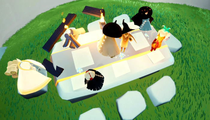 光遇吃饭的地方可以放什么道具_光遇吃人的动作