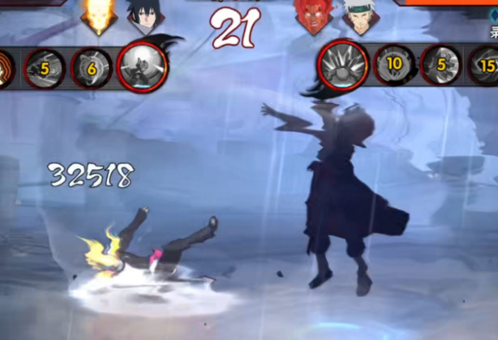 火影忍者手游怎么释放超神罗天征1