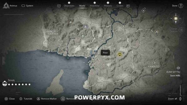 刺客信条影钥匙位置大全1