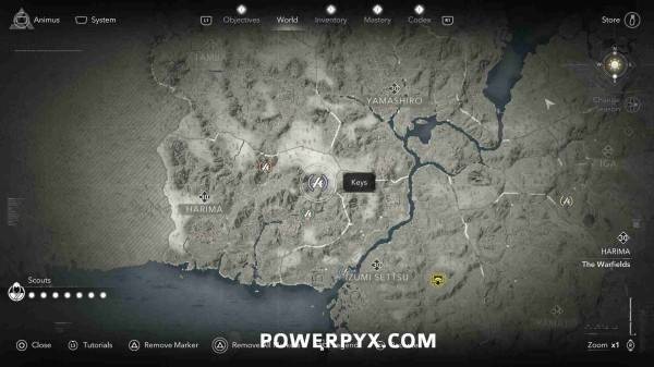 刺客信条影钥匙位置大全7