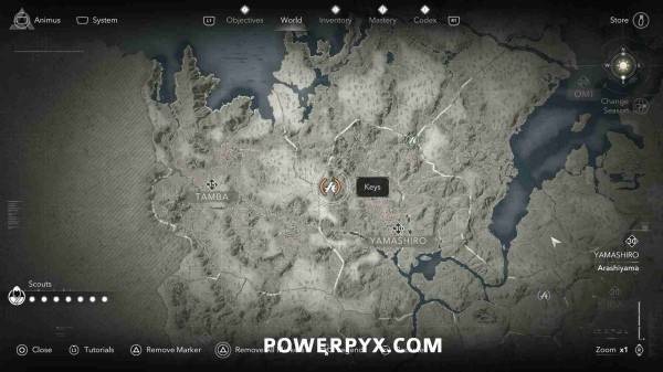 刺客信条影钥匙位置大全14