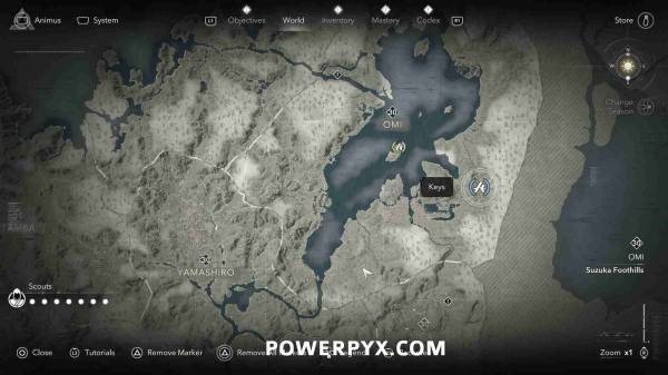 刺客信条影钥匙位置大全25