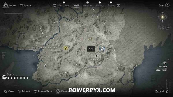 刺客信条影钥匙位置大全31