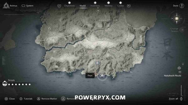 刺客信条影钥匙位置大全45