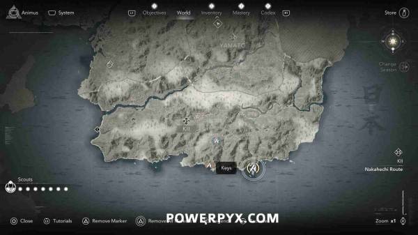 刺客信条影钥匙位置大全47