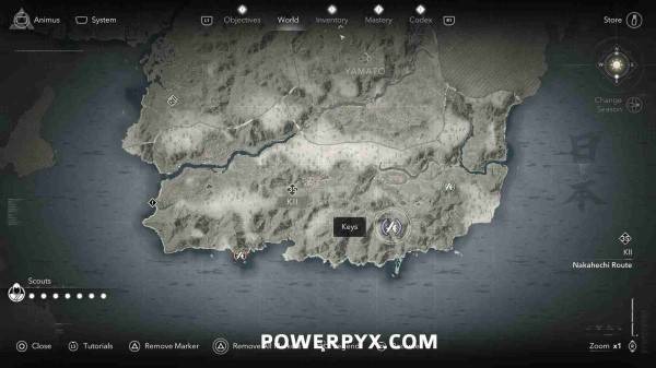 刺客信条影钥匙位置大全61