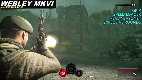 僵尸部队4武器有什么10