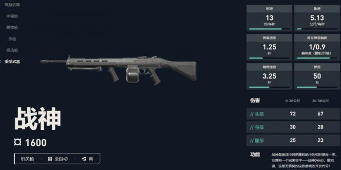 无畏契约战神强度如何2