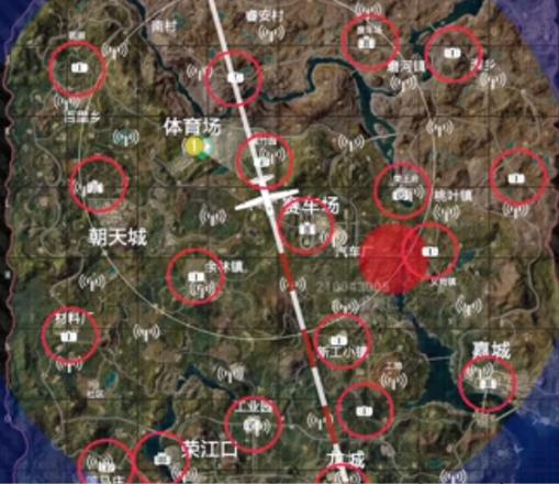 和平精英荣都地图攻略7