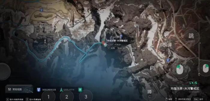 七日世界冻原巨楔观景点位置详解2