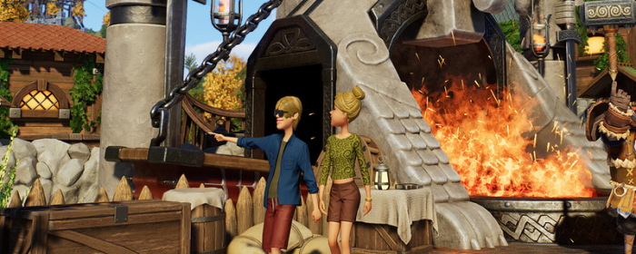 过山车之星2如何建造自定义泳池2