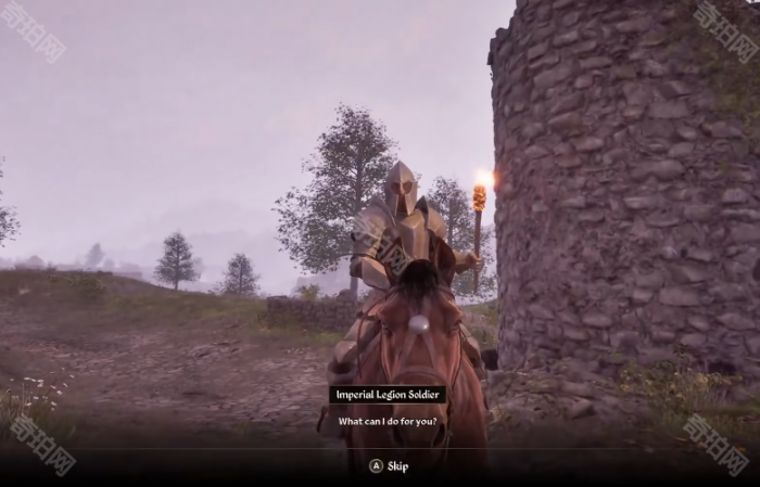 《上古卷轴4重制版》对话镜头放大功能关闭位置介绍4