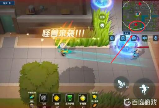 逃跑吧！少年大乱斗怪兽在哪?2