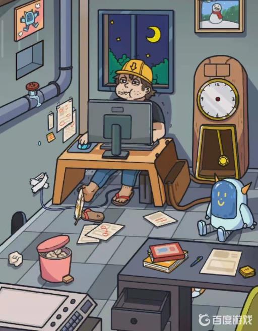 脑洞大侦探工人玩电脑怎么过?6