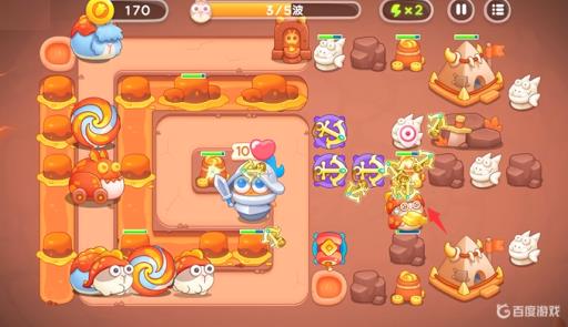 保卫萝卜4饿狼传说24关怎么过?10