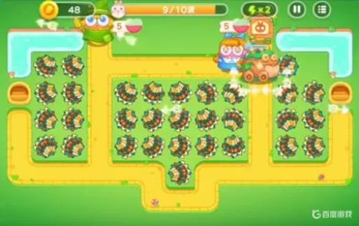 保卫萝卜4巫婆兔怎么打?9