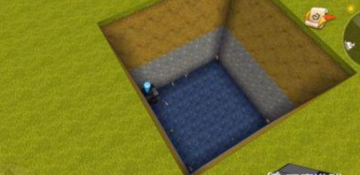 迷你世界的水池里的水怎么装满?2