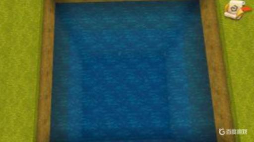 迷你世界的水池里的水怎么装满?4