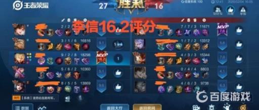王者评分16分是不是满分?_王者评分16.5