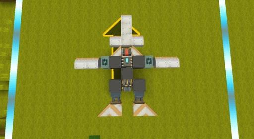 迷你世界里的飞机怎么做?9
