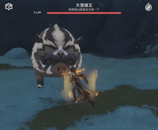 原神大雪猪王怎么打?4