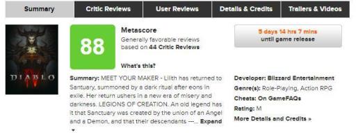 暗黑破坏神4值得购买吗?_暗黑破坏神4值得购买吗详细介绍