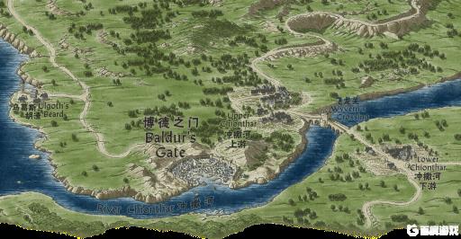 博德之门3有几个地图?1