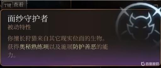 博德之门3开局捏的守护者有什么用?1