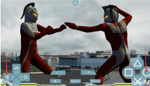 奥特曼格斗进化1怎么发射必杀技?1