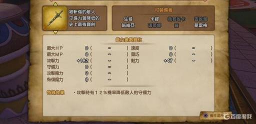 dq11s最强装备搭配是什么?3