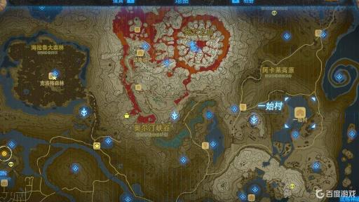 塞尔达一始村地图在哪?2