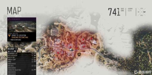 往日不再伯利湖感染区四个位置在哪?8