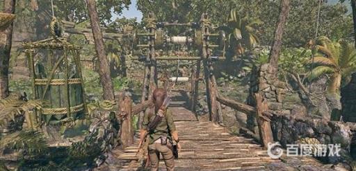 古墓丽影暗影怎么过吊桥?7