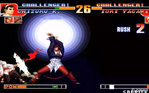 拳皇97八神庵八稚女怎么放?1