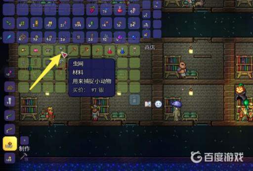 泰拉瑞亚七彩草蛉白天怎么放出来?4