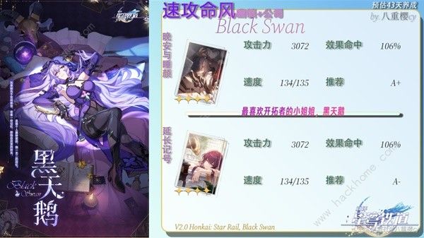 崩坏星穹铁道新版黑天鹅培养攻略7