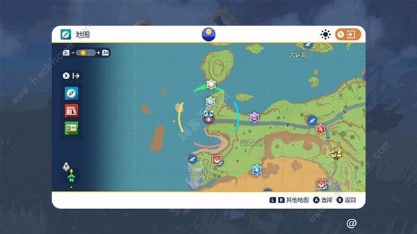 宝可梦朱紫蓝之圆盘紫版神兽位置大全6