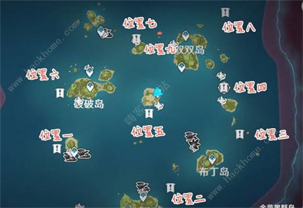 原神悠悠云阶位置大全1