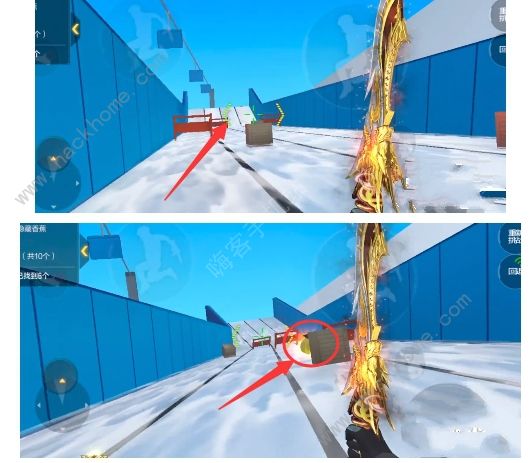 CF手游跳跳乐找香蕉像素世界攻略大全12