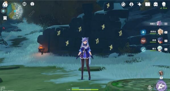 原神雪山墙怎么开1