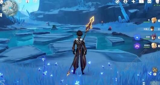 原神雪山山顶登顶攻略1