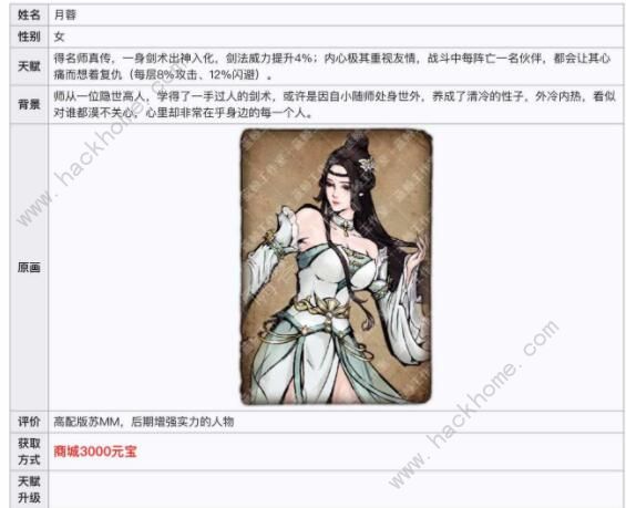 烟雨江湖夜无幽值得培养吗3