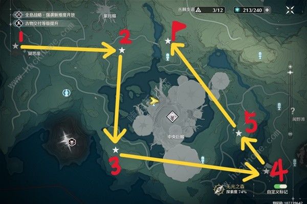 鸣潮无光之森生态调查探索攻略1