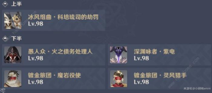 原神4.6新深渊满星攻略2