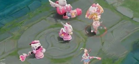 王者荣耀HelloKitty小兵皮肤怎么样1