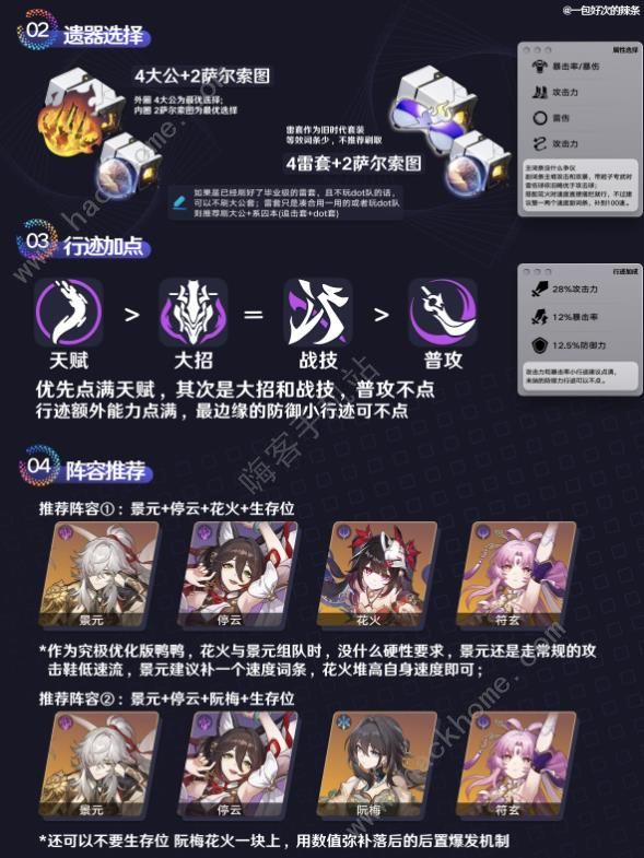 崩坏星穹铁道景元复刻培养攻略3