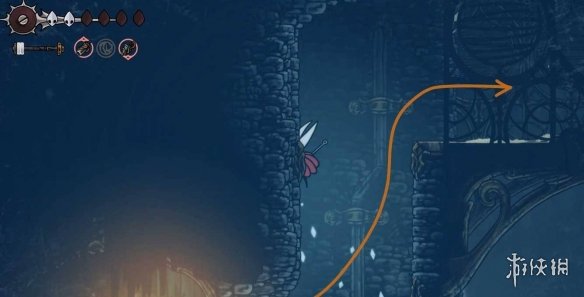 空洞骑士丝之歌二段跳怎么拿40