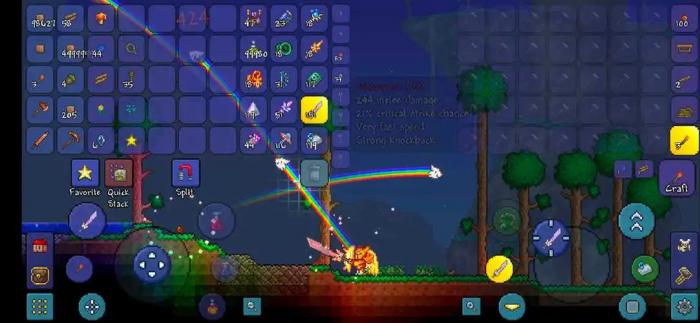 开局时有何方法能得到泰拉瑞亚的天顶剑1